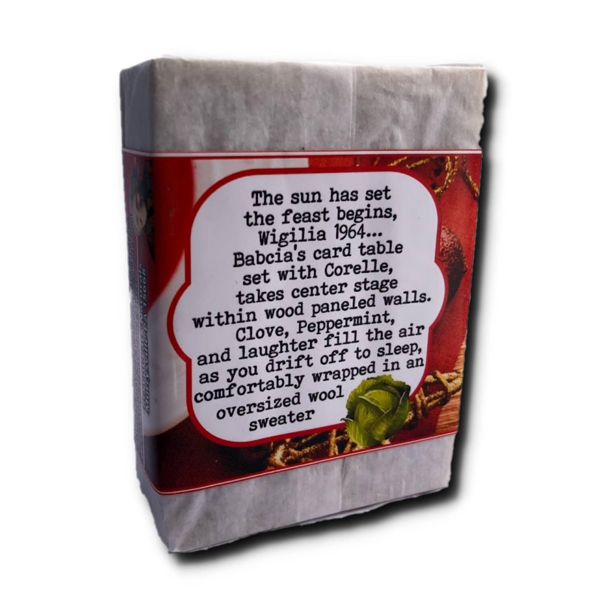 NinthAvenue Basics Polish Christmas: Holiday Soap Gift (peppermint-cedar-fir-clove) CABBAGE SOAP Poland Stocking Stuff Present 6oz (3)