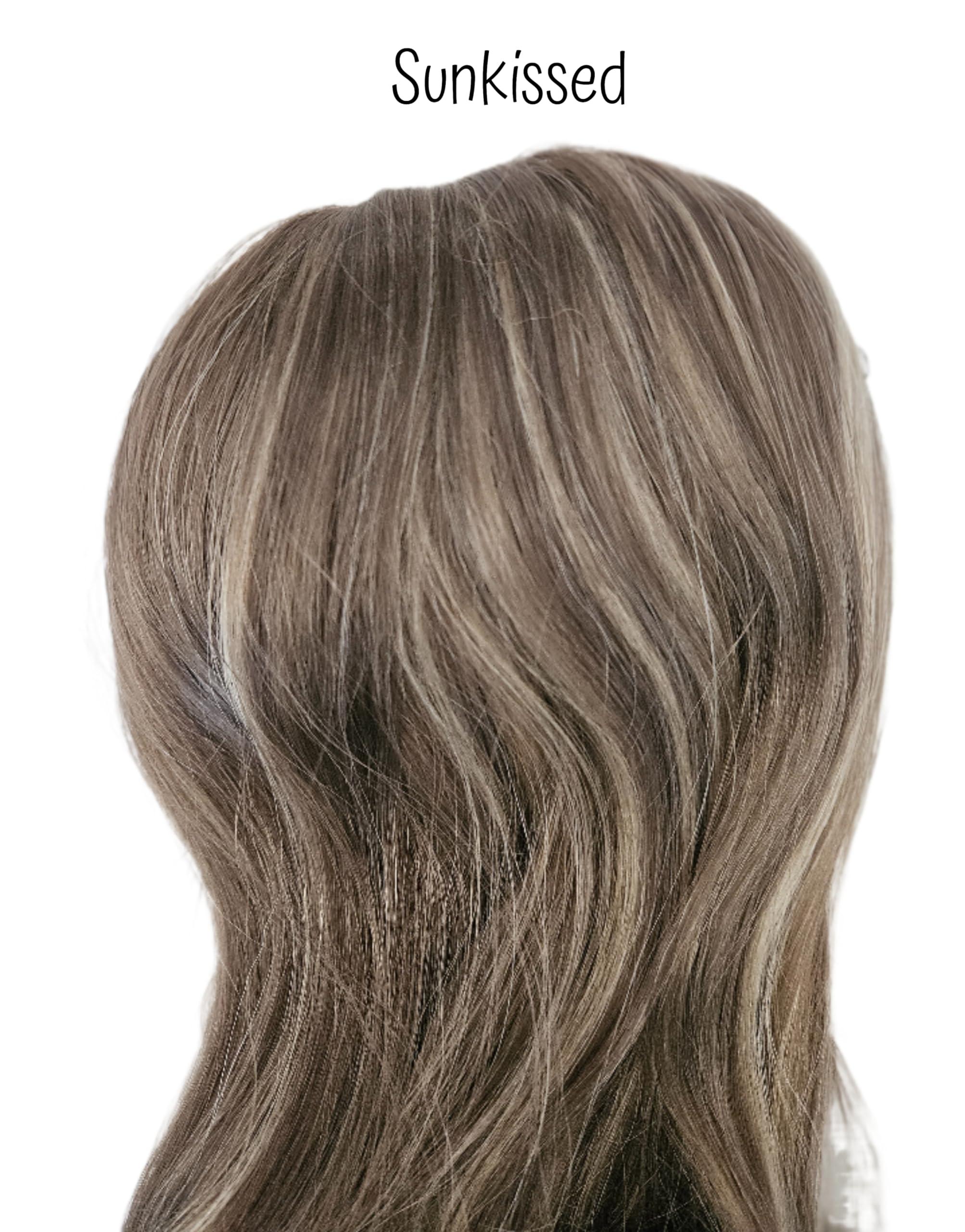 Girly Curls Girly Curls Curly Cheerleader Hairpiece for Cheer and Dance… (Sunkissed)