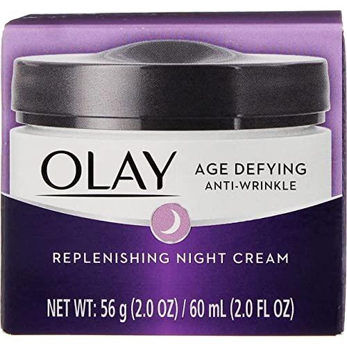 Olay OLAY Age Defying Anti-Wrinkle Replenishing Night Cream 2 oz (Pack of 7)