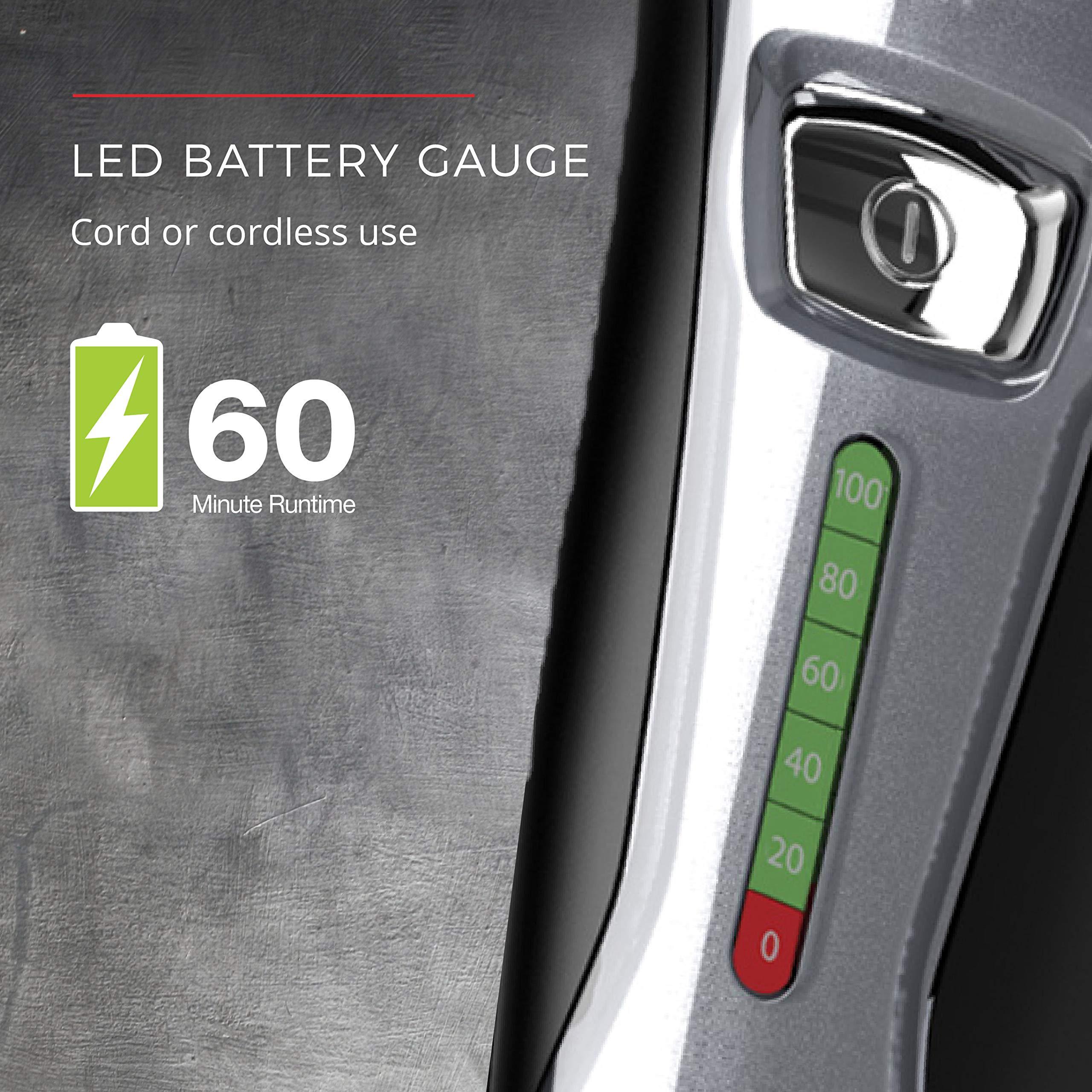 Remington Remington F5 Power Series Foil Shaver, Electric Razor for Men, Cordless Rechargeable with Pop Up Trimmer, Pivot & FlexFoil Technology, Lightweight Handheld Design, Black