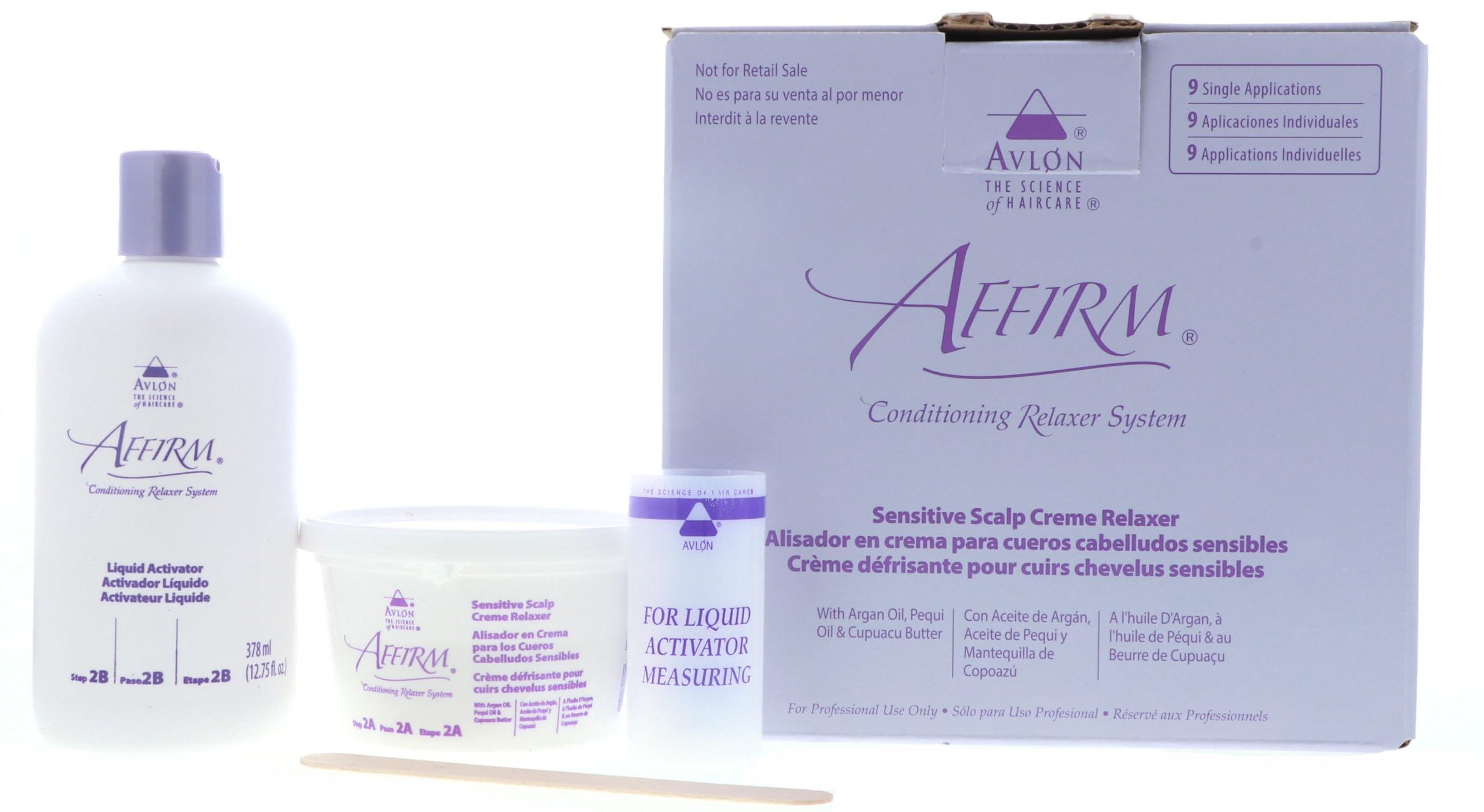 Affirm Avlon - Affirm Moisture Plus Sensitive Scalp Relaxer 9 Pack