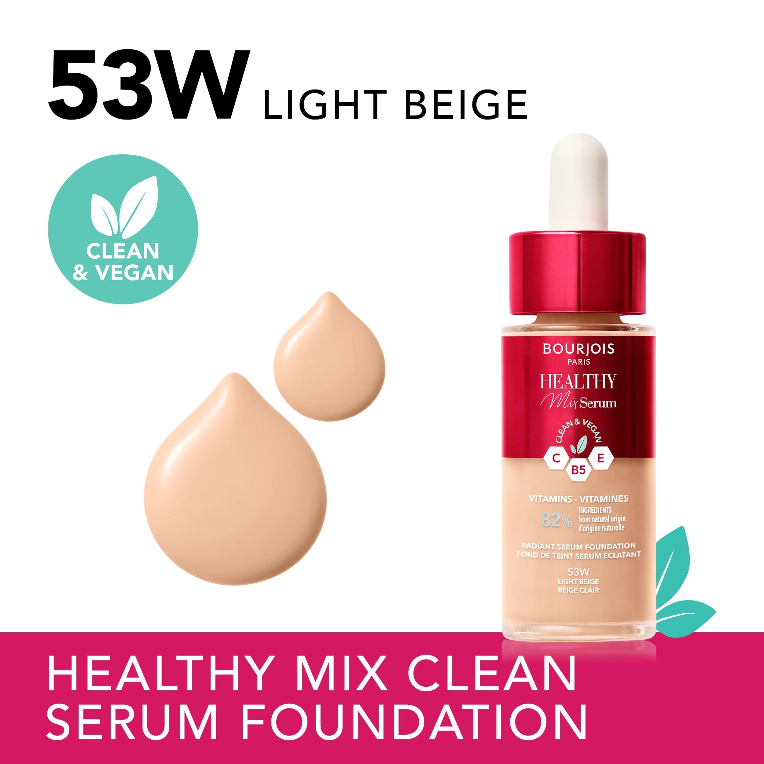 Bourjois Bourjois Fond de Teint Healthy Mix Serum Foundation for a natural look (53W Light Beige)