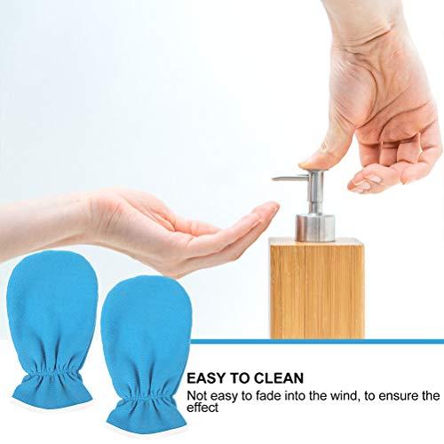 HEALLILY 2 Pairs Maintenance Care Gloves Paraffin Wax Hand Cover Nourishing Hand Care Tool Paraffin Wax Mittens Spa Paraffin Wax Gloves Hand Spa Mittens Spa Hand Cover Paraffin Bath Mitt