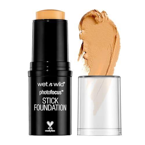 wet n wild Wet n Wild Photo Focus Matte Foundation Stick Makeup, Soft Beige | Vegan & Cruelty-Free
