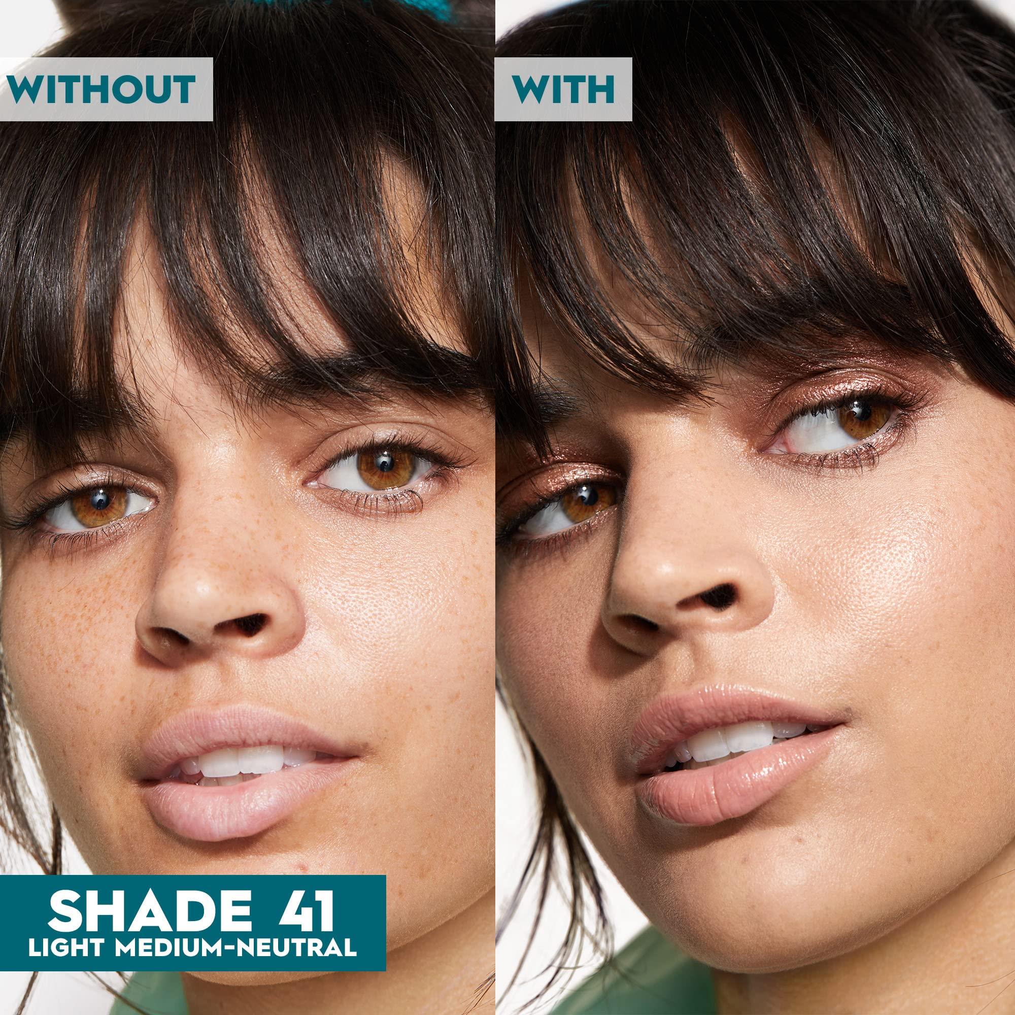 URBAN DECAY Urban Decay Hydromaniac Dewy Foundation (41 Light Medium Neutral), Hydrating Tinted Moisturizer for Dry Skin, Buildable Medium Coverage, Non-comedogenic, Vegan, Cruelty-free - 1.1 fl oz