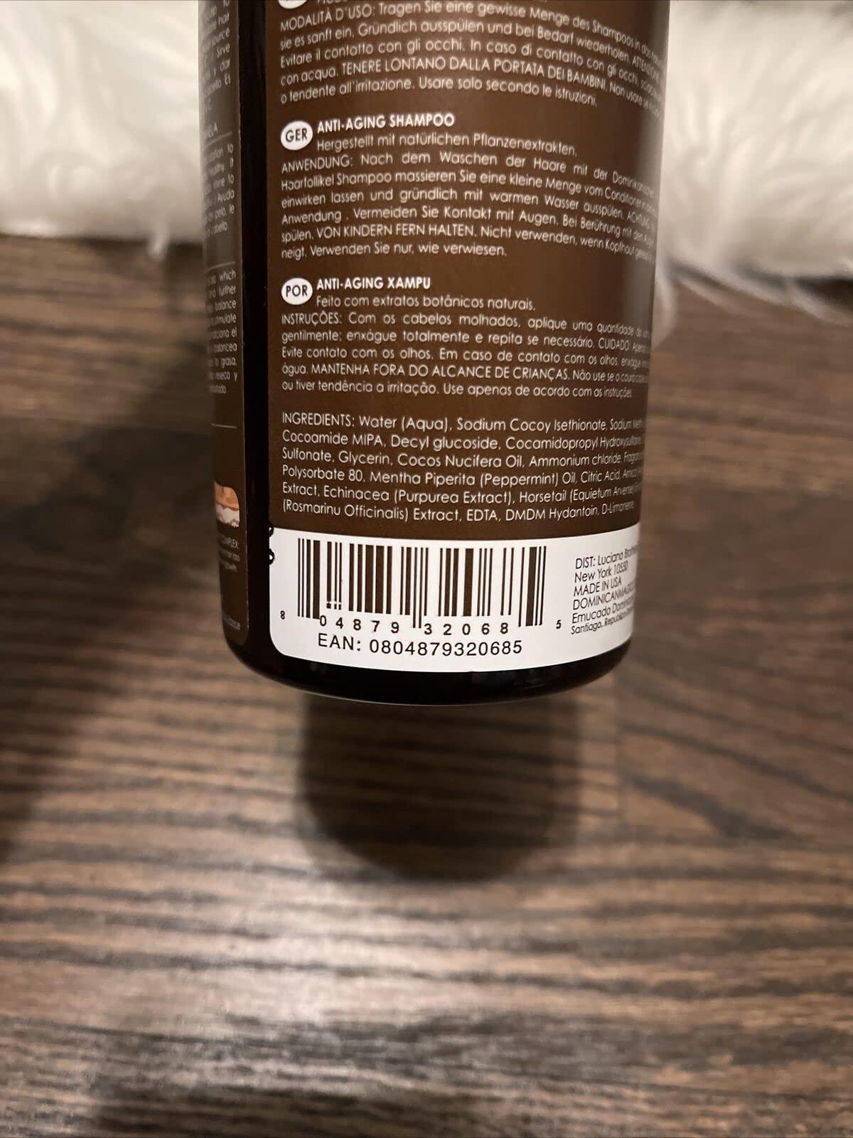 DOMINICAN MAGIC DOMINICAN MAGIC Hair Follicle Anti-aging Shampoo, Strenghtening Shampoo with Rosemary to Stimulate Hair Growth, 15.87 Oz, 15.87 Ounces