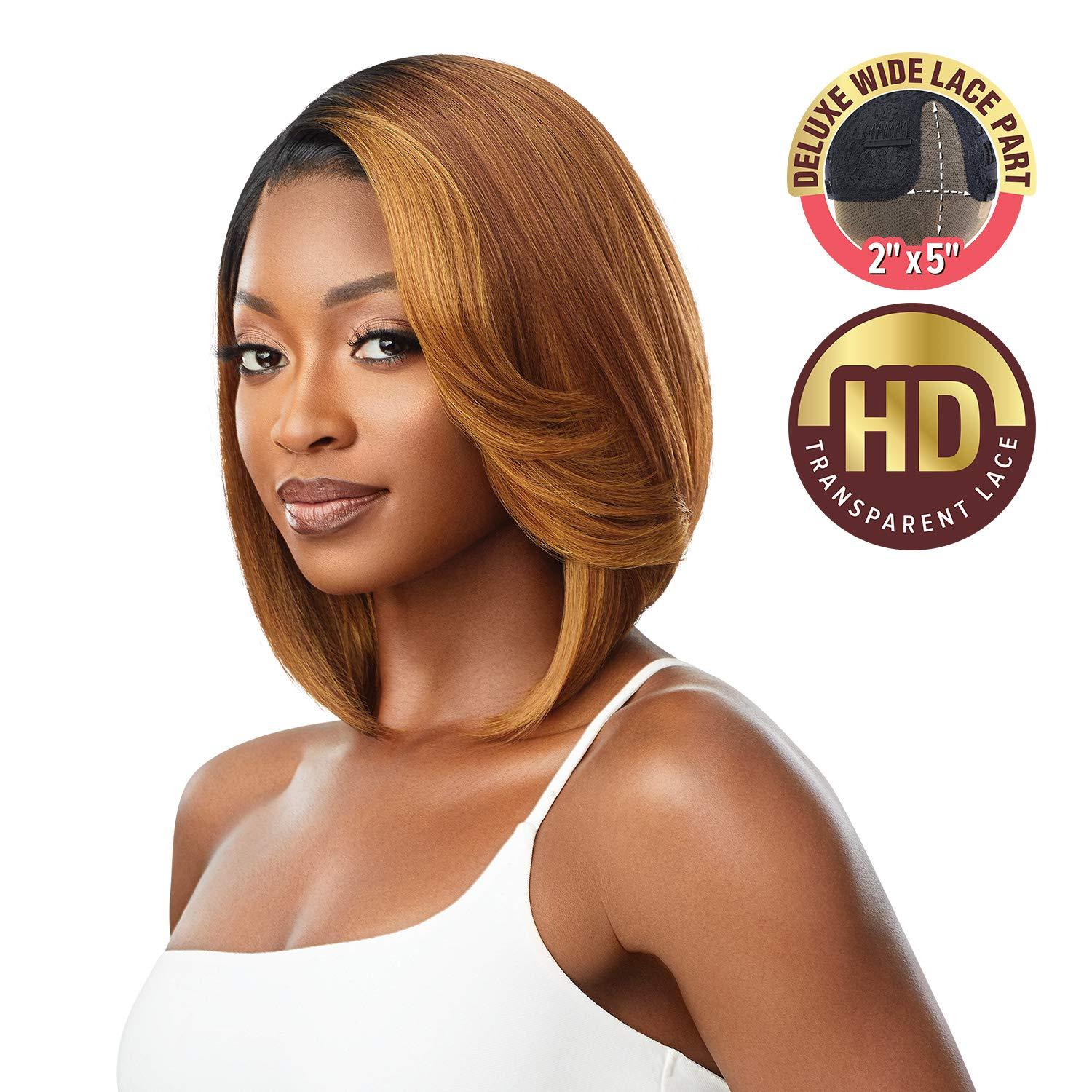 Outre Outre melted Hairline Lace Front Wig Deluxe Wide Lace Part 2x5 HD Transparent Lace MYRANDA (DR2/CINSP)