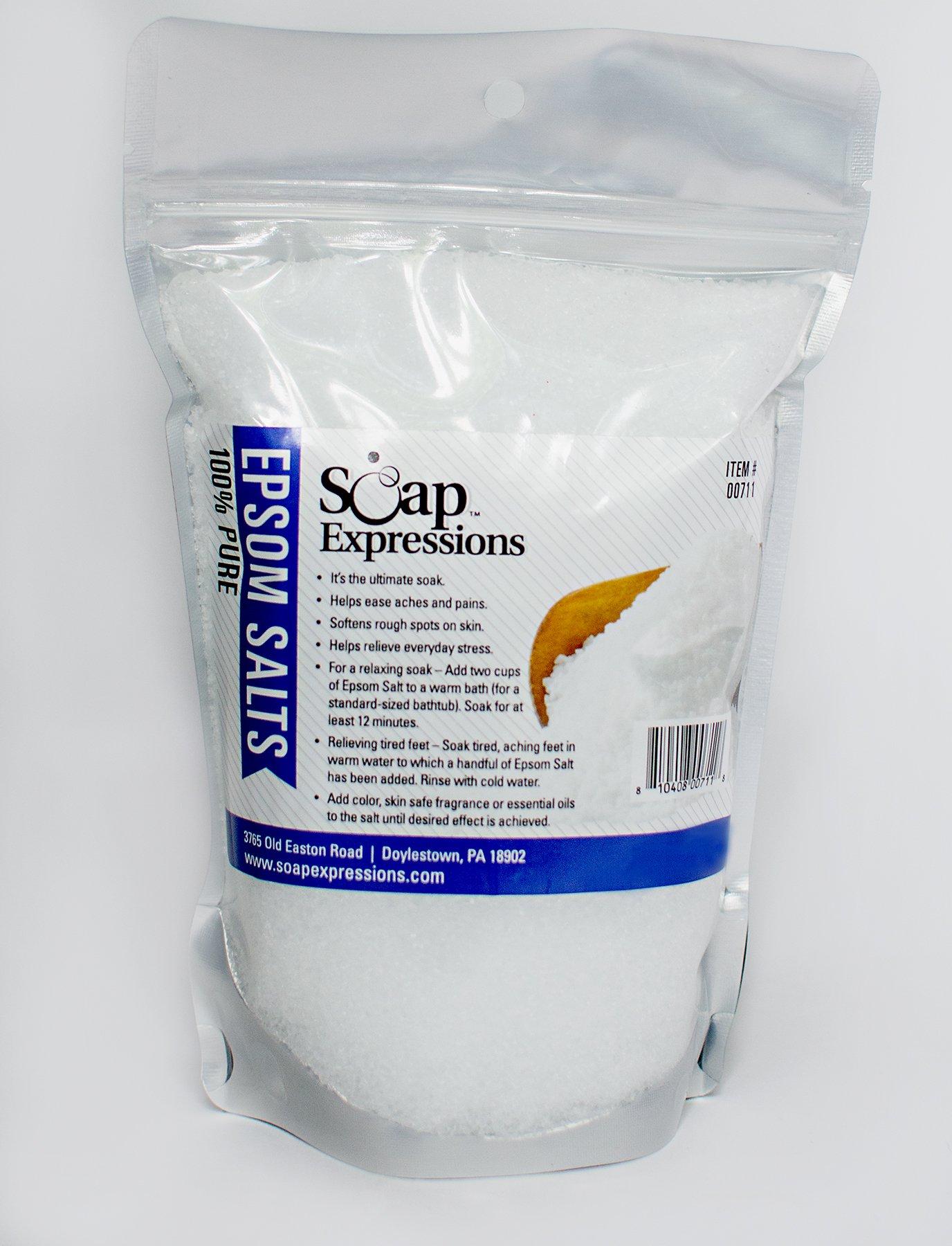 Soap Expressions 100% Bath Salt - Epsom (2lb.)