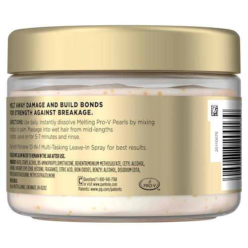 Pantene Pantene Miracle Rescue Hair Mask, Intensive Bond Repair with Melting Pro-V Pearls, Melts Away Damage, Builds Bonds, Strengthens Against Damage, Deep Conditioning for Dry Damaged Hair, 10.1 fl oz