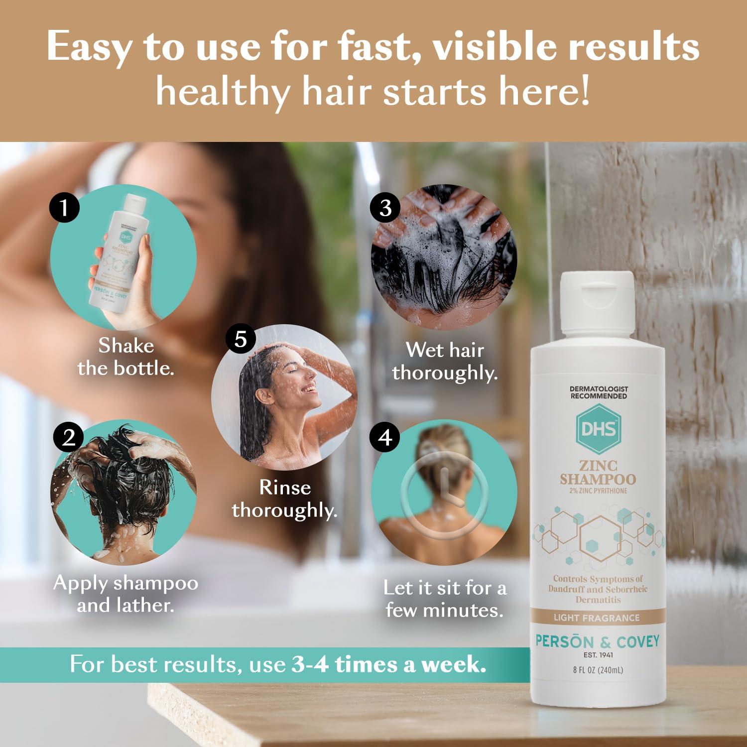 DHS DHS Zinc Shampoo 8 oz