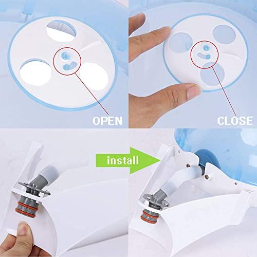 Nova Microdermabrasion Nova Microdermabrasion 2 in 1 Hair Steamer & UV Ozone Facial Steamer, Face Steamer Hair Humidifier Hot Mist Moisturising Hydration System Sprayer for Personal Care Use at Home and Salon