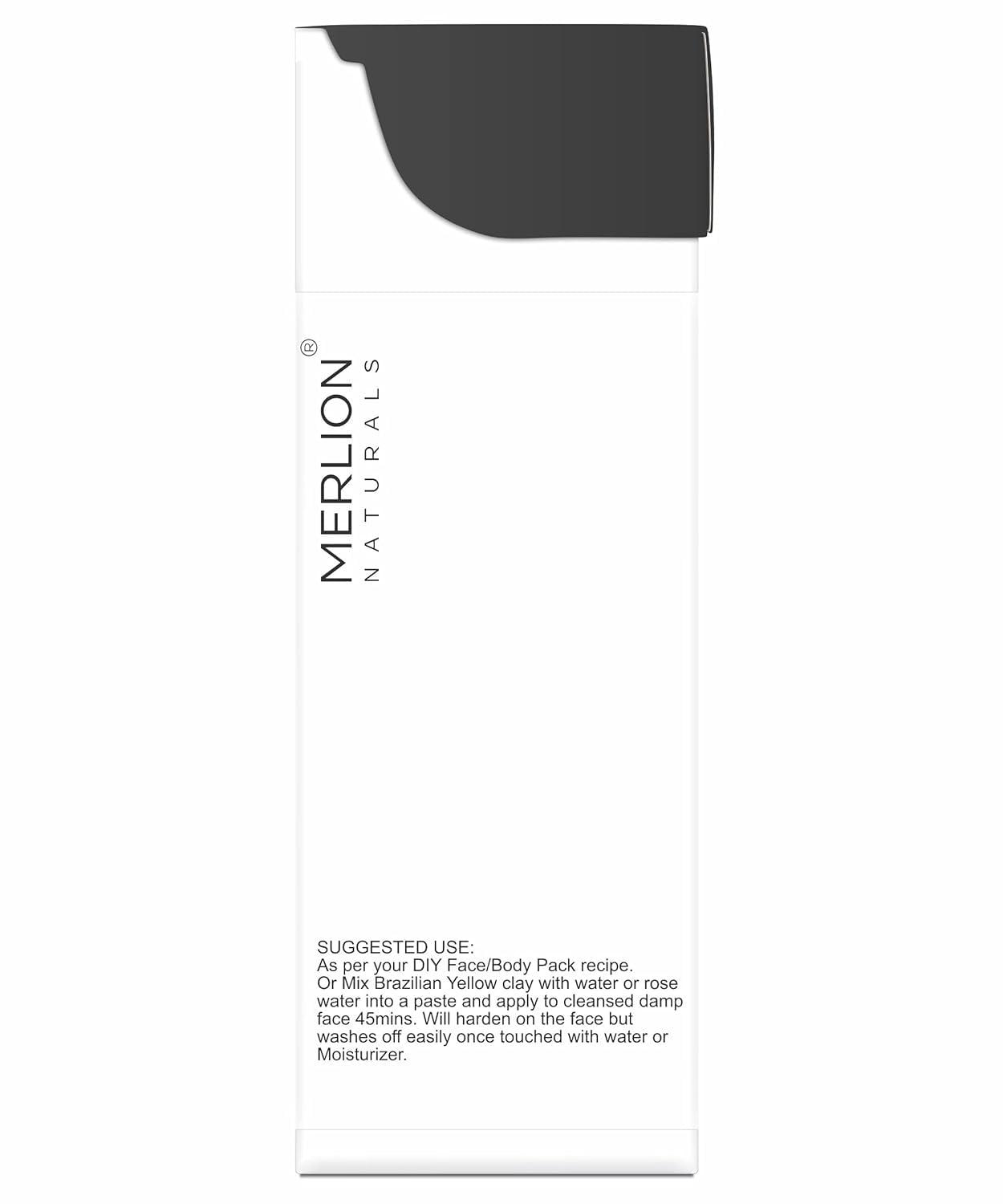 Generic Clay Powder | All Natural with Pure Herbs | for Healthy Hair & Skin (Brazilian Yellow Clay) Pack of 1