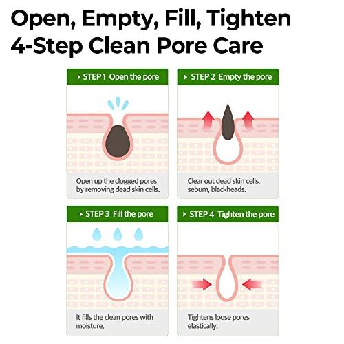 SOME BY MI SOME BY MI Super Matcha Pore Clean Clay Mask - 3.52Oz, 100g - Made from Match Water for Sensitive Skin - Skin Moisturizing Effect with Sebum and Pore Care - Korean Skin Care