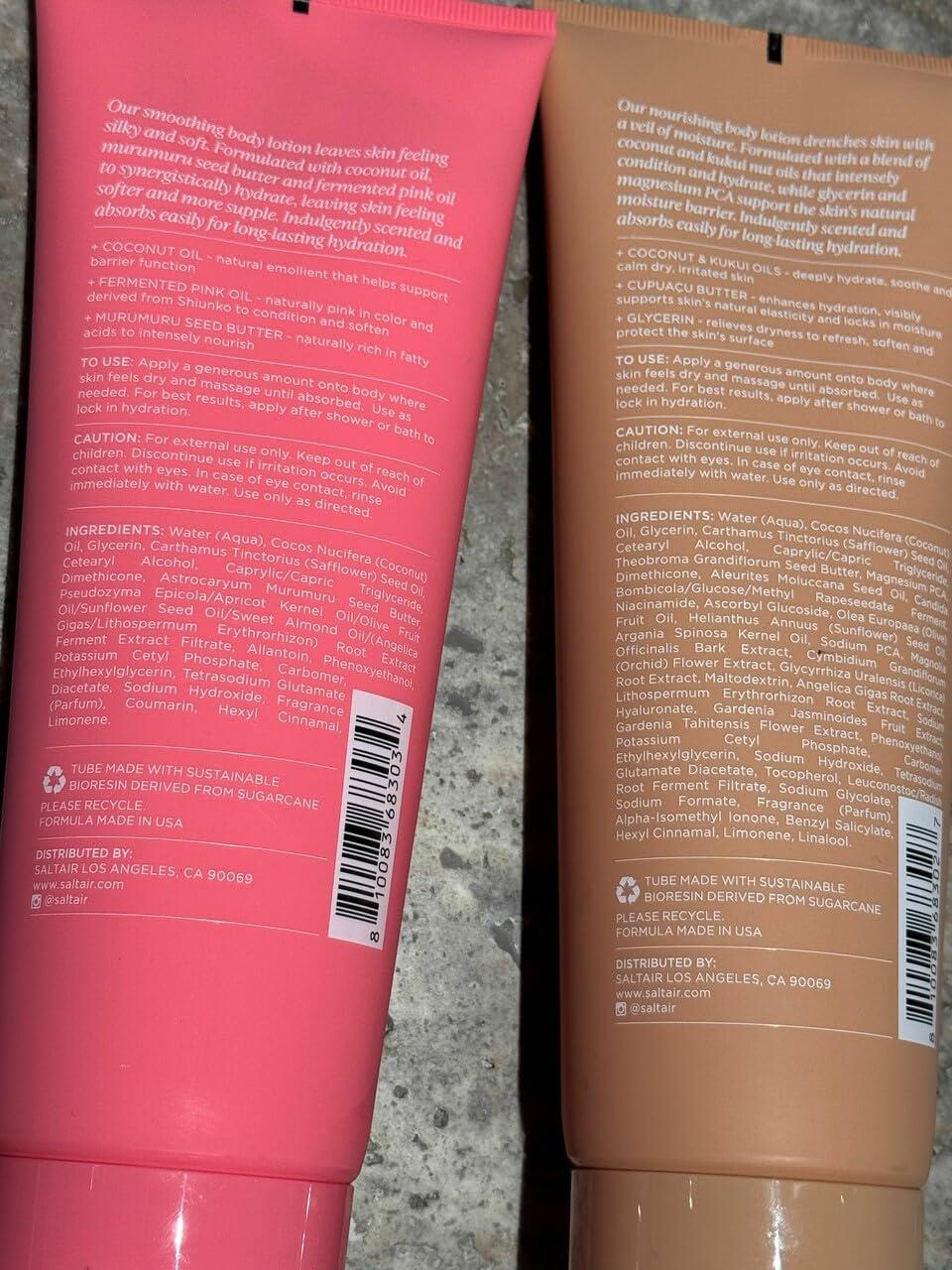 Saltair Saltair - Body Lotion - Viral Favorite Scents - 2 Pack