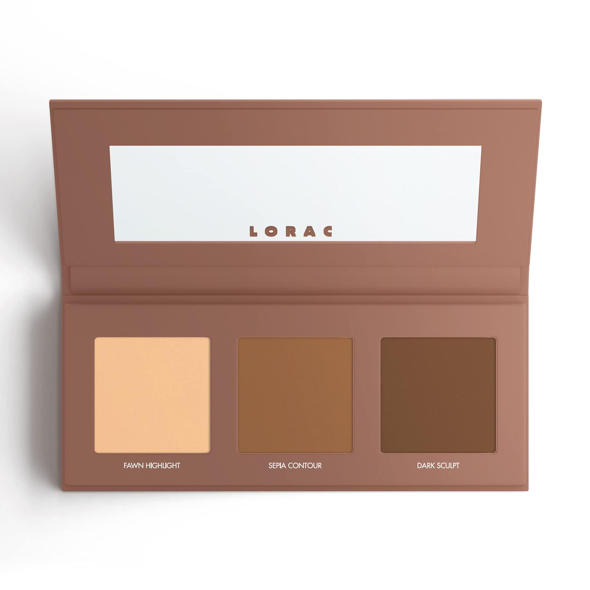 LORAC LORAC Petite PRO Contour Palette | Contour Powder Makeup| Highlighter Makeup | Mirror Compact