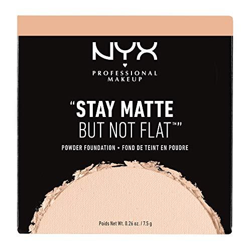 NYX PROFESSIONAL MAKEUP NYX PROFESSIONAL MAKEUP Stay Matte But Not Flat Powder Foundation, Natural