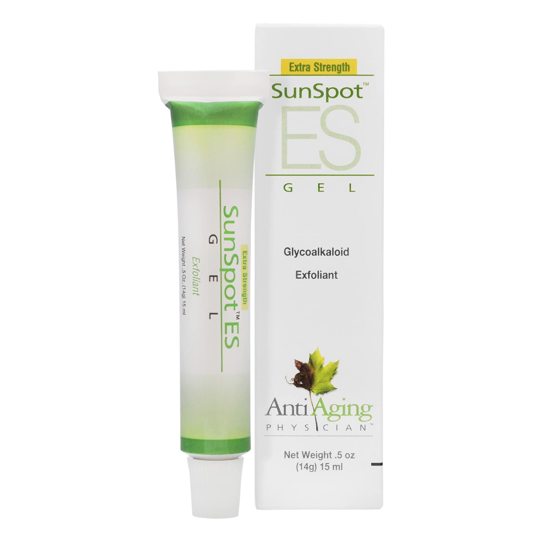Lane Innovative Lane Innovative - SunSpot ES, Natural Exfoliating Gel, Skin Rejuvenating Ingredients, Including Aloe Vera and Tea Tree Oil (0.5 Ounce)