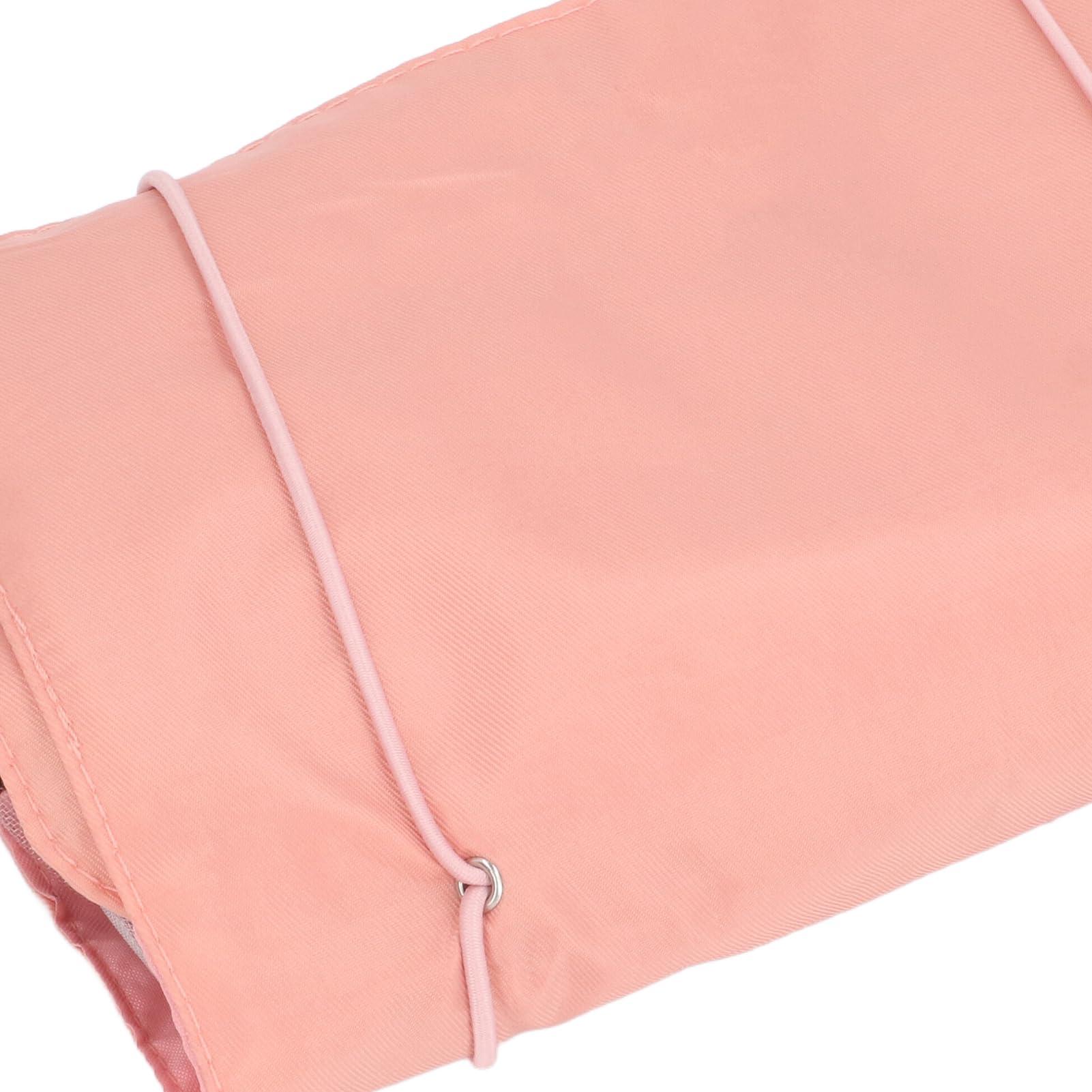 ZJchao Foldable 4 in 1 Makeup Bags, Cosmetic Bag Removable Compartments Mesh Bags Roll Up Toiletry Bag Portable Travel Organizer