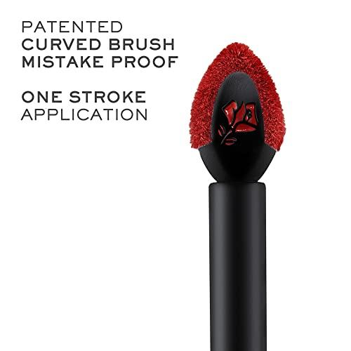 Lancôme Lancôme L'Absolu Rouge Drama Ink Semi-Matte Liquid Lipstick - Highly Pigmented - All Day Wear - 481 Nuit Pourpre