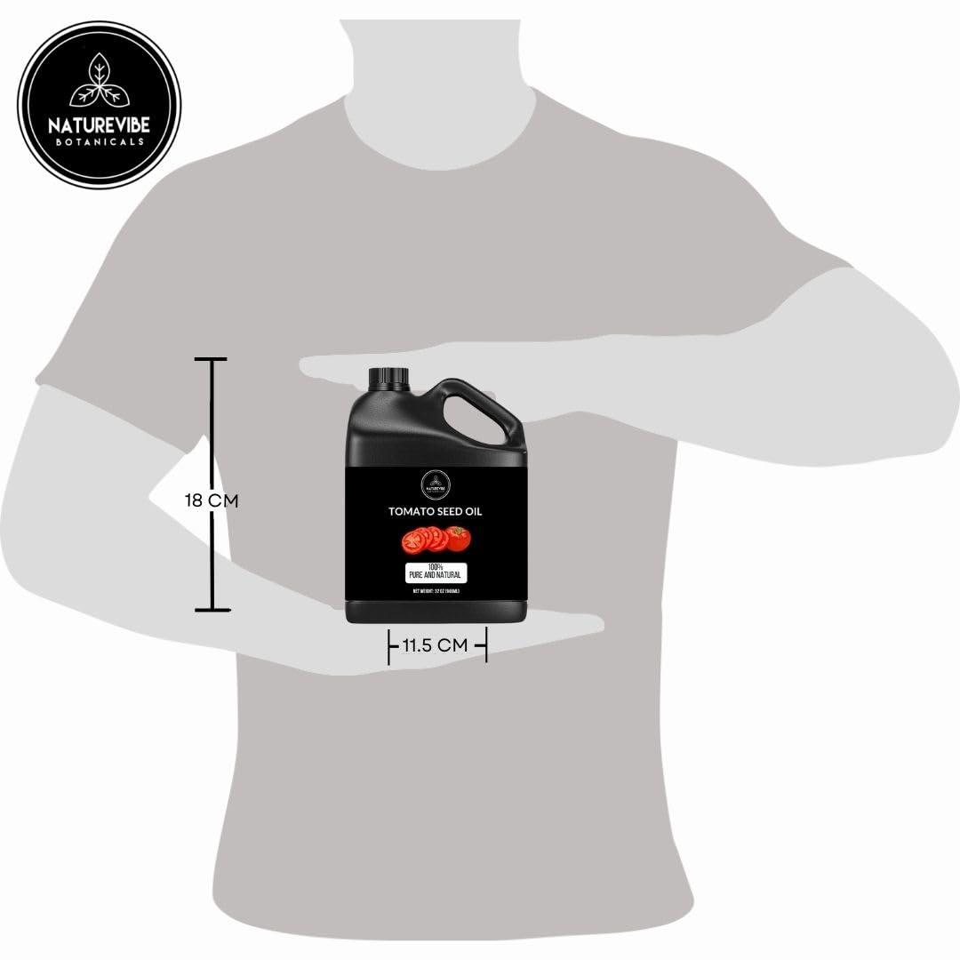 Naturevibe Botanicals Naturevibe Botanicals Tomato Oil 32 Ounces | 100% Pure and Natural | Great for Skin Care and Hair Care