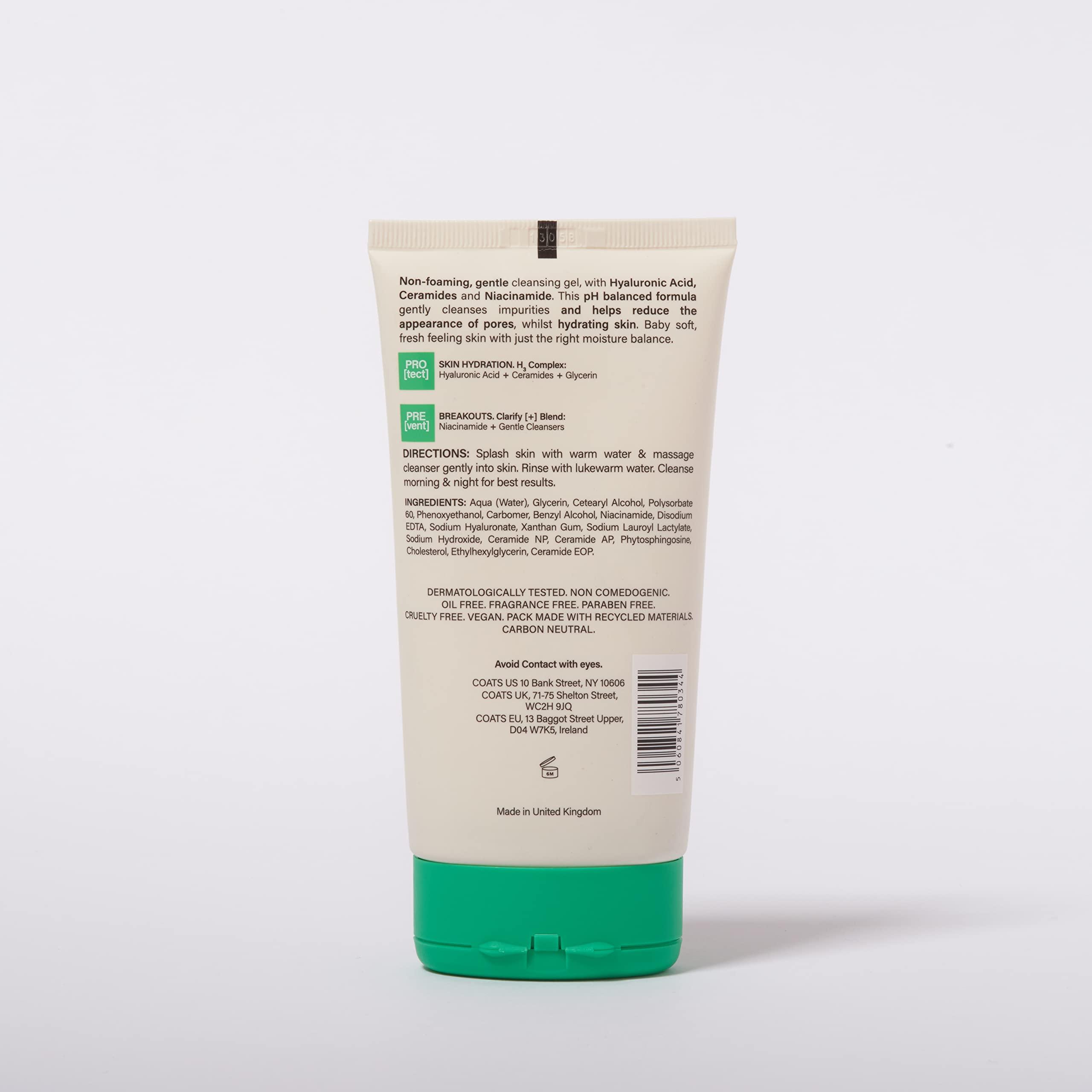 COATS COATS Daily Duo 2-Step Bundle Hydrating Cleanser & Triple Moisture Water Cream Helps Prevent Breakouts & Protect Skin Barrier with Ceramides Designed for Teens