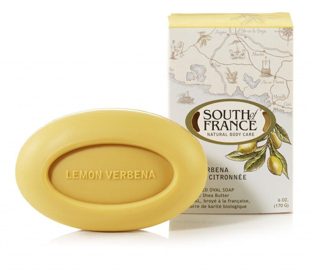 South Of France South Of France Natural Bar Soap, Lemon Verbena, 6 Ounce