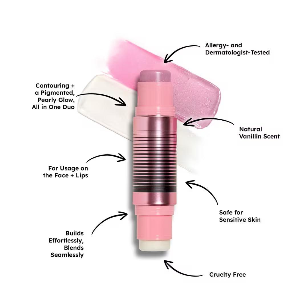 DIBS Beauty DIBS Beauty GlowTour Duo pH Blush Contour Stick