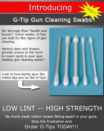 G-Tip Gun Cleaning Swabs G-Tip Gun Cleaning Swabs 3\" Wood - Pack of 500