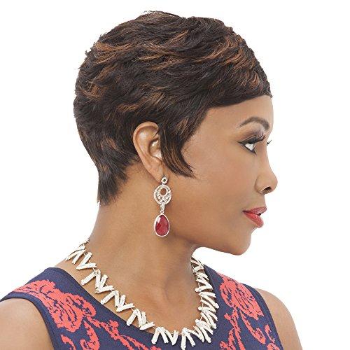 Vivica A. Fox Vivica A. Fox HH-CARITA Express Wig, Half Wig, Synthetic Fiber in Color FS430