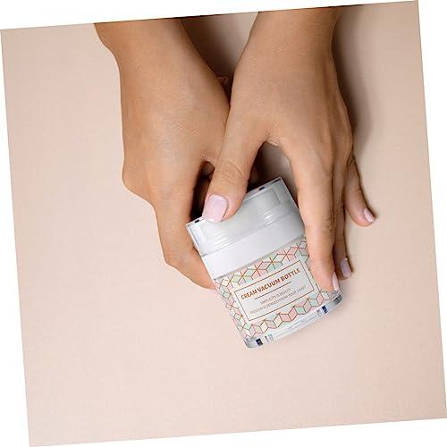 NOLITOY NOLITOY Facial Cream Storage Jars Multipurpose Makeup Package Bottles 4pcs Cream Sub Storage Bottles Spill Proof for Travel