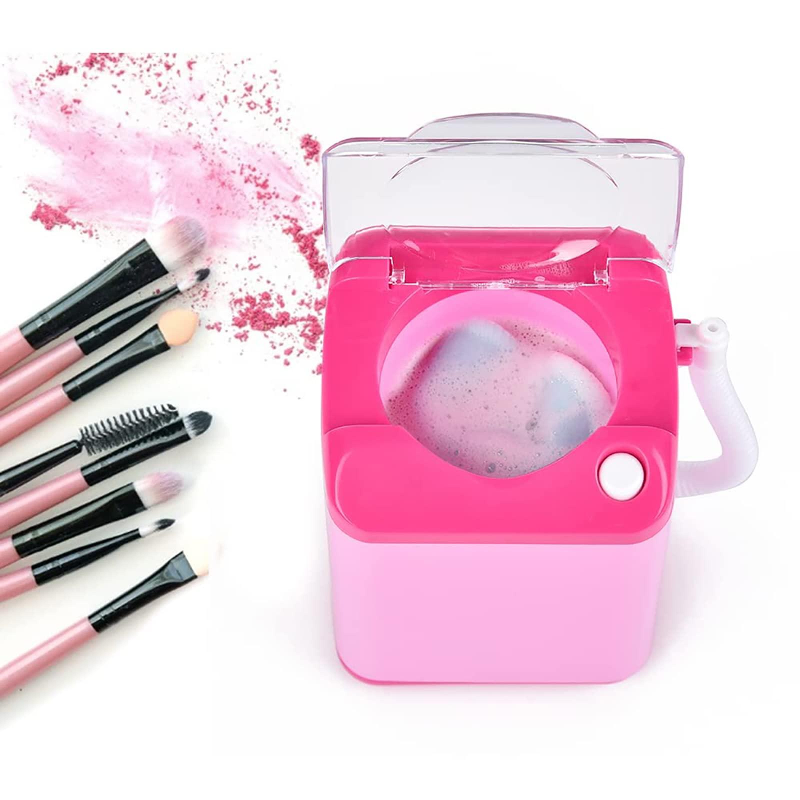 Ldbuejiaja Makeup Brush Cleaner Dryer Cosmetic Sponge Washing Machine For Make Up Brushes Powder Puff Washer Electric Makeup Brush Cleaner And Dryer
