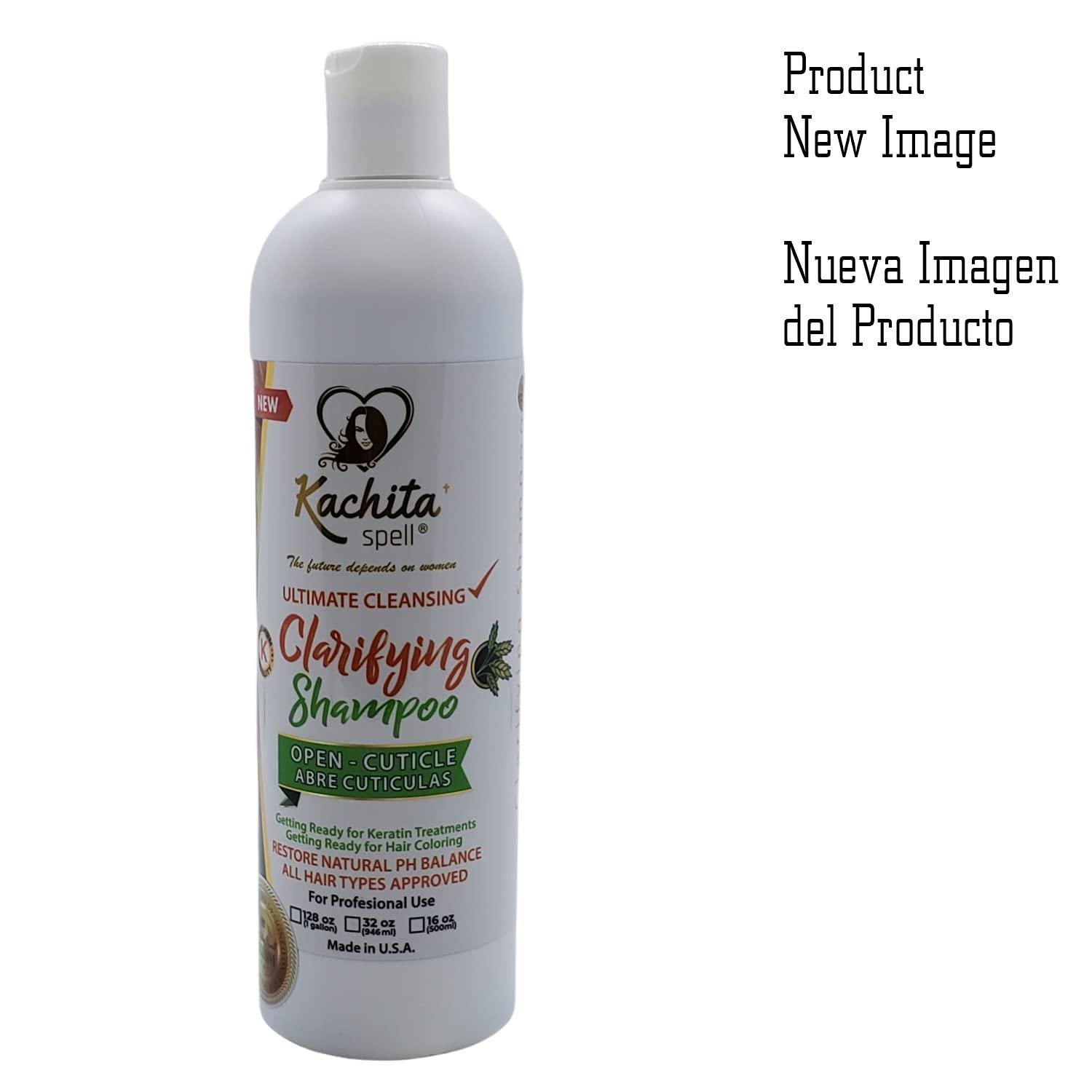 Kachita Spell Kachita Spell Brazilian 3D Chocolate Keratin Hair Treatment Kit - Instantly Straightens, Smooths, Repairs, Conditions, and Strengthens Hair. Made in USA, Professional Results