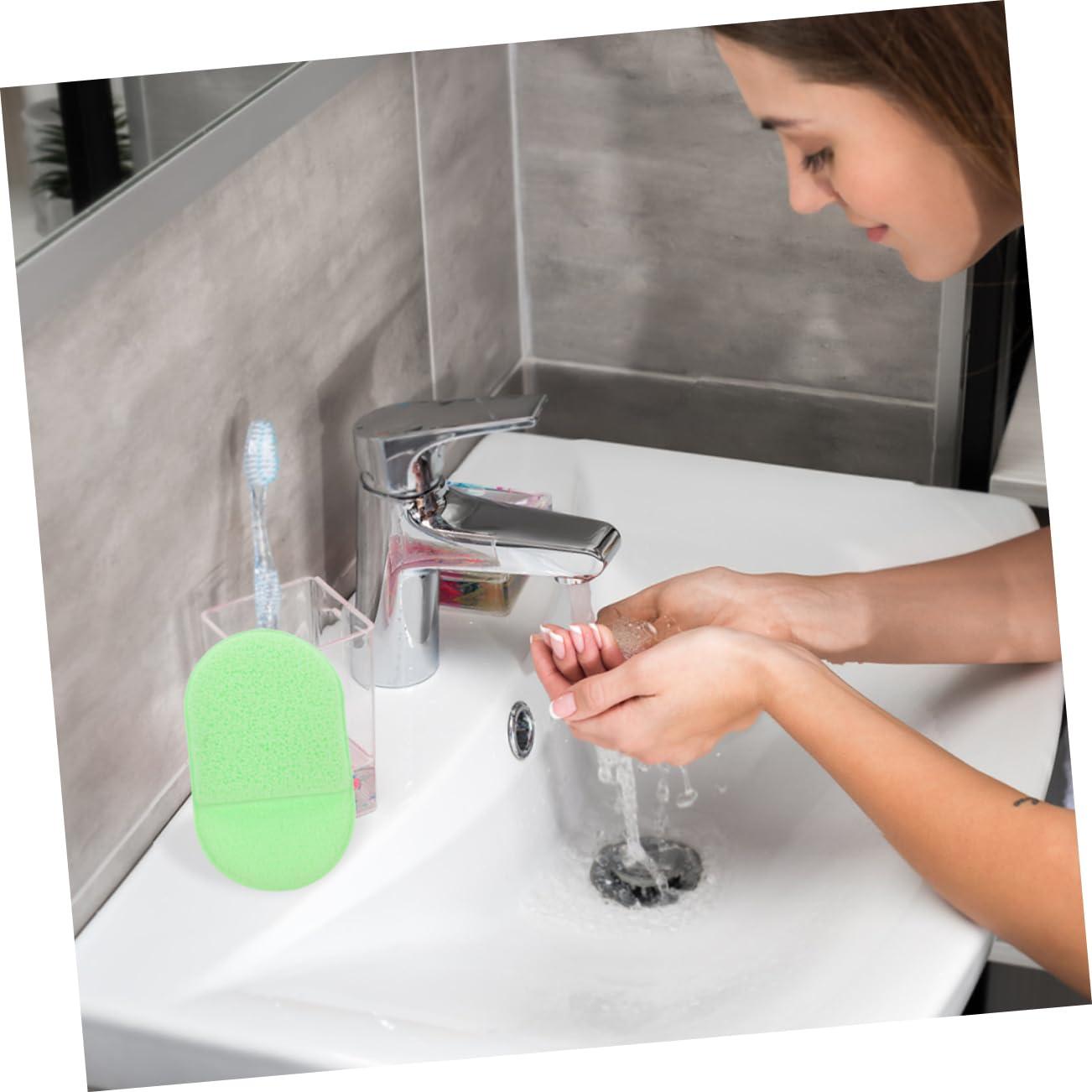 Healeved Healeved Facial Sponge for Deep Pore Cleaning Exfoliating Gentle Puff for Sensitive Skin Random Color