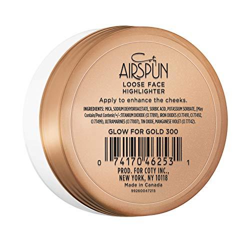 Airspun Airspun Coty Airspun Highlighter,glow for Gold,0.31 Oz, 0.31 Ounce