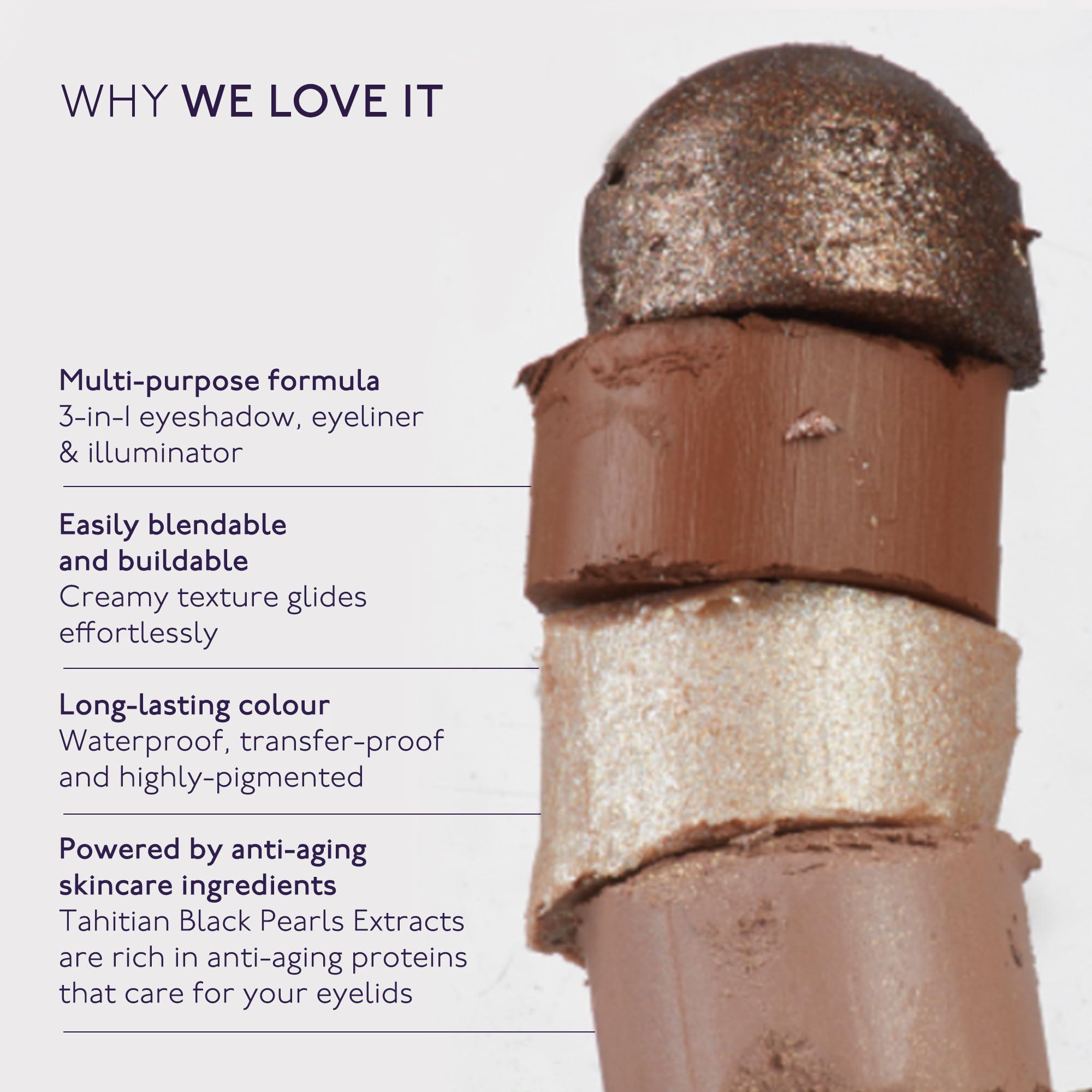 By Terry By Terry, Ombre Blackstar Eyeshadow, Cream Eyeshadow Stick, Long-Lasting, Waterproof, Matte Finish, Mokka, 25g