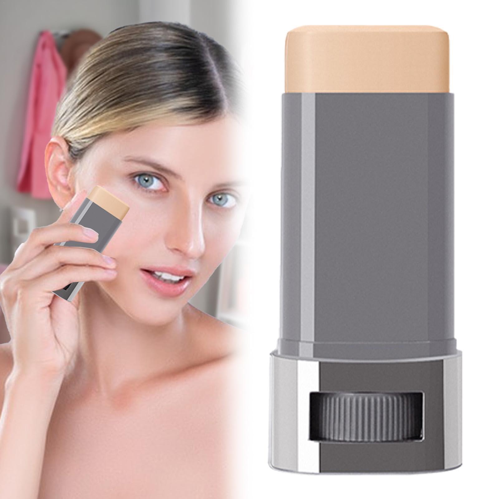 Hoghaki Under Eye Concealer Stick, Concealer for Dark Circles, Under Eye Full Coverage Concealer, 30g Waterproof Blemish Concealer Stick, Long-Lasting Cover up Makeup Concealer