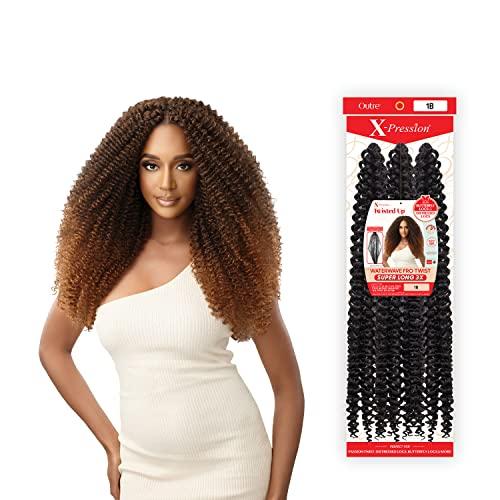 x-pression Outre Crochet Braids X-Pression Twisted Up 3X Waterwave Fro Twist Super Long (1-pack, 27)