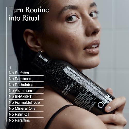 OSANA Osana Shampoo + Conditioner Set, Shea Butter & Coconut Oil for Normal-Dry Hair Types, Balance Moisture and add Shine, Jasmine & Rose Water Scent - 11.8oz Each