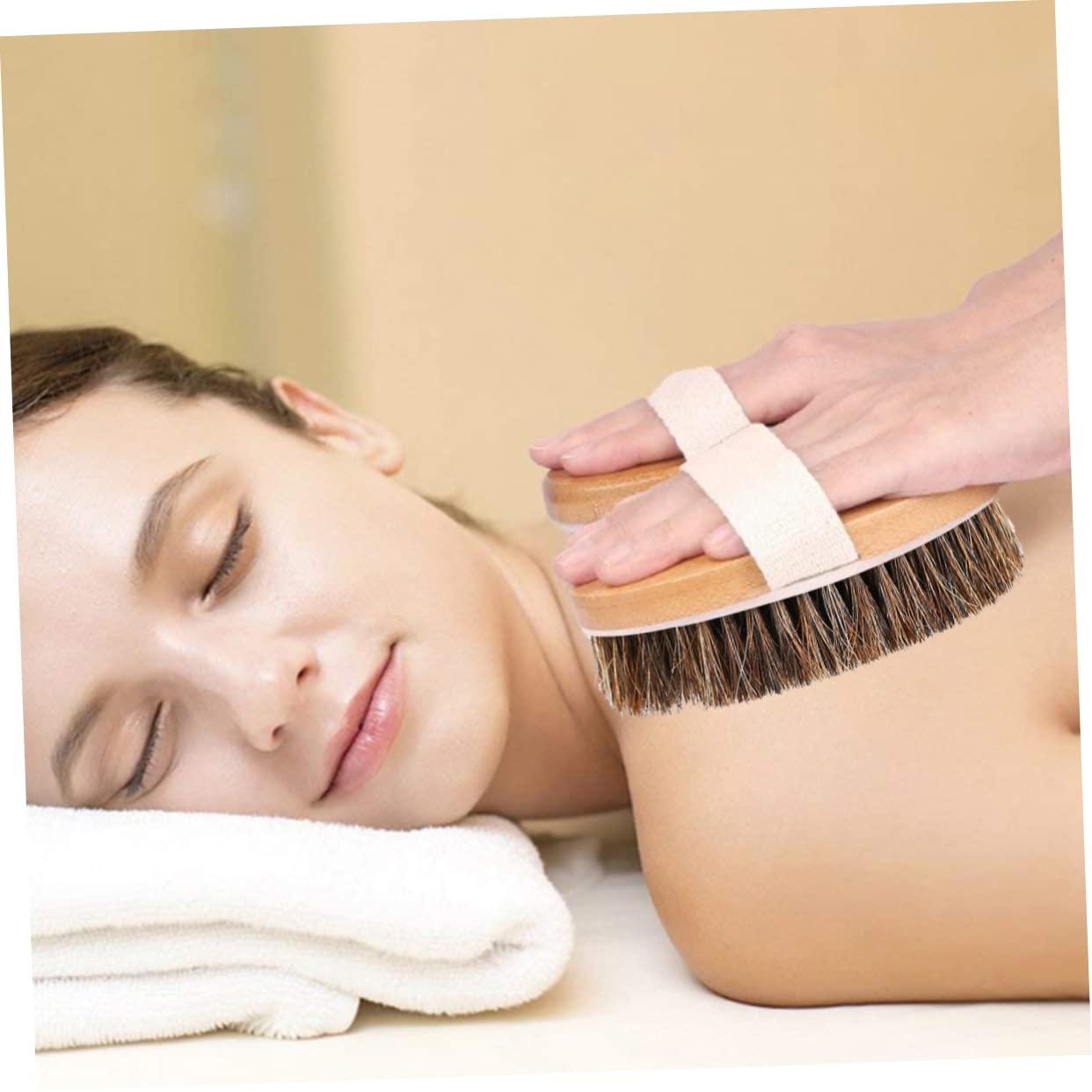 Ipetboom Ipetboom Bath Brush Caress Body Wash Waxing Kit Exfoliating Hand Brush Cleaner Sponge Dry Scrub Brush for Body Razor Bump Treatment Body Scrub Brush Tanning Mitt for Back Spa Brush