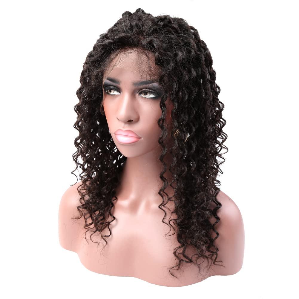 sent hair Sent Hair 360 Lace Frontal Closure with Baby Hair Ear to Ear Free Part Brazilian Virgin Human Hair Curly Wave Human Hair Frontal for Black Women