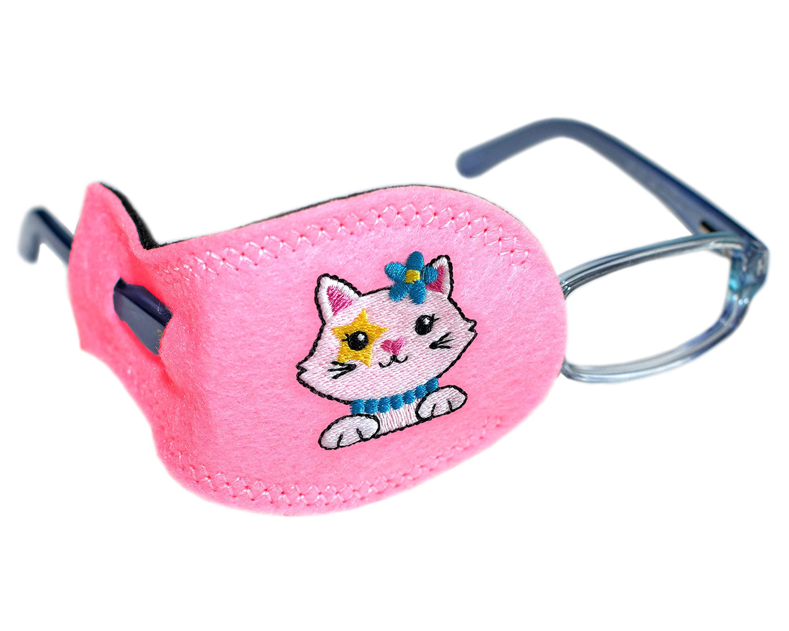 Patch Pals Eye Patch- My Kitty Pocket Patch for Children with Amblyopia (Right Eye Coverage)