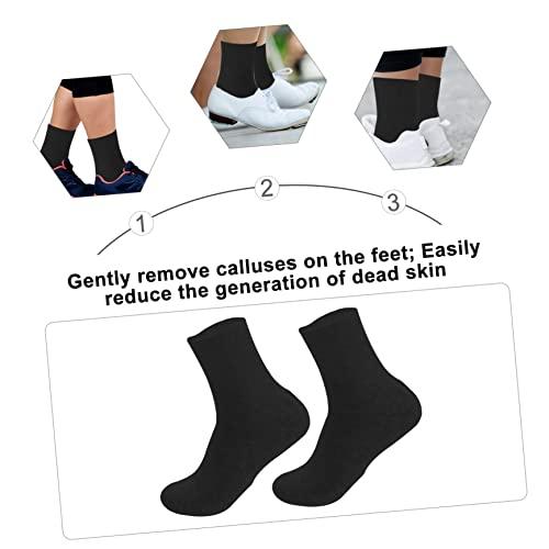 WOONEKY WOONEKY 2pcs Sock Feet Moisturizing Foot Spa Pedicure Booties Dry Cracked Men Stocking Pure Cotton