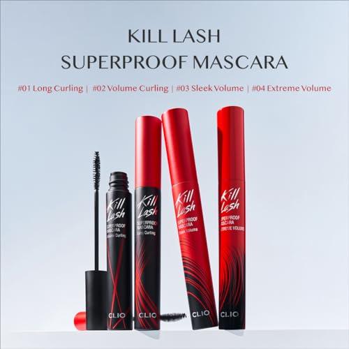 CLIO PROFESSIONAL CLIO Kill Lash Superproof Mascara (02 VOLUME CURLING BLACK)