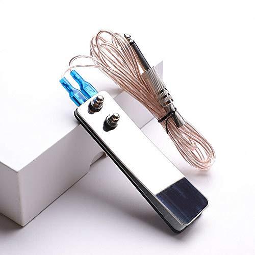 mainlead Complete Tattoo Gun Kit Power Supply Cartridge Needle Foot Pedal Skin Practice (B)