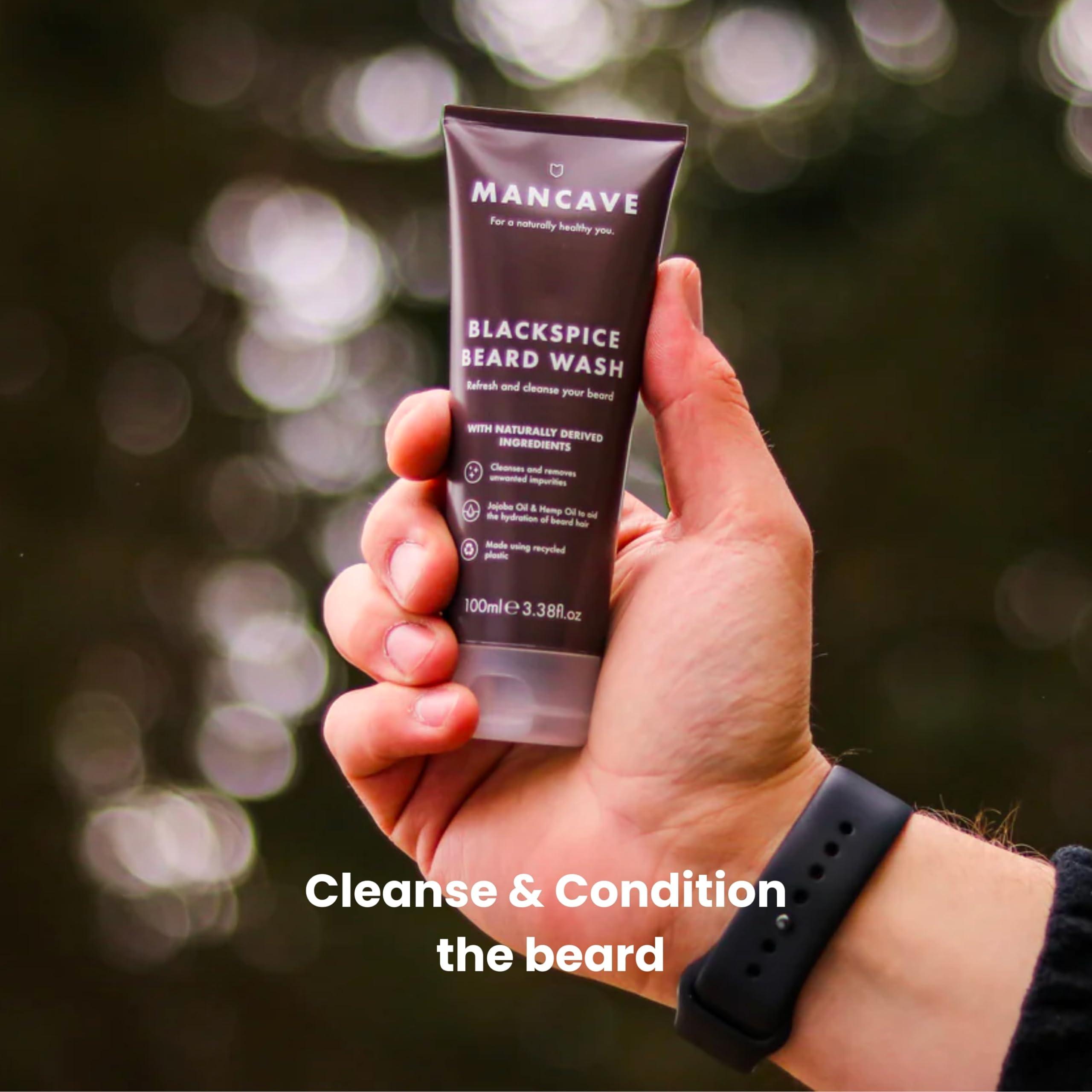 ManCave ManCave Natural Blackspice Beard Wash 100ml