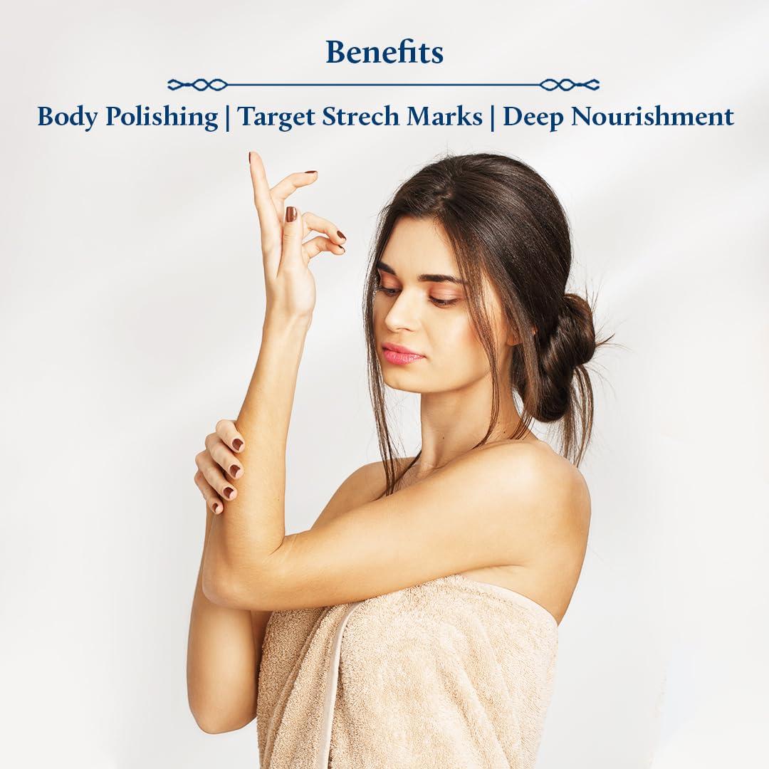 Blue Nectar Blue Nectar Kumkumadi Body Oil for Glowing Skin | Moisturizing Body Oil for Dry Skin with Relaxing Aroma | Plant Based Body Oil for Women & Men (12 Herbs, 3.4 fl oz)