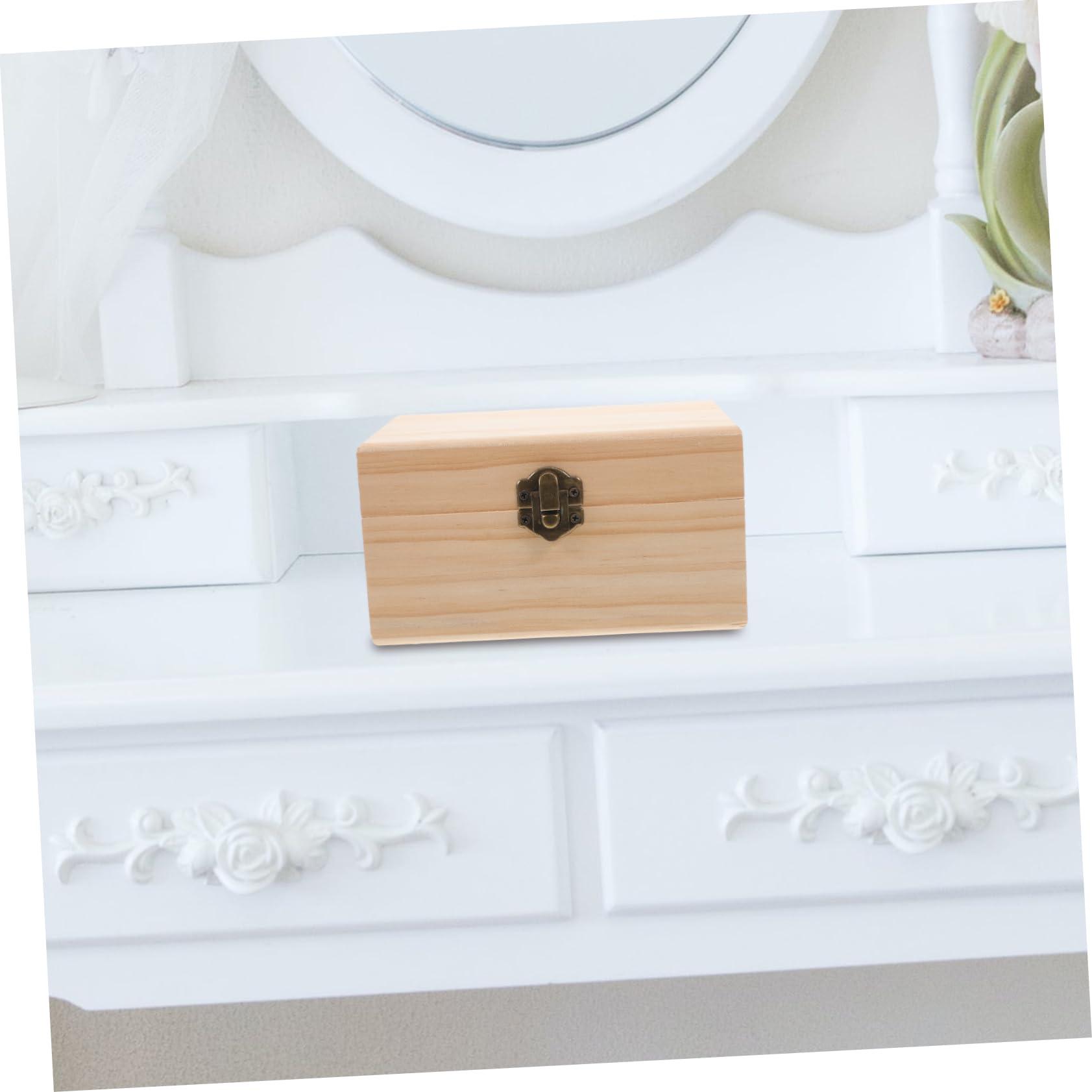 CHILDWEET CHILDWEET Wooden Essential Oil Storage Box Case 12 Compartments Essential Oil Holder Organizer Clean Desktop Accessory