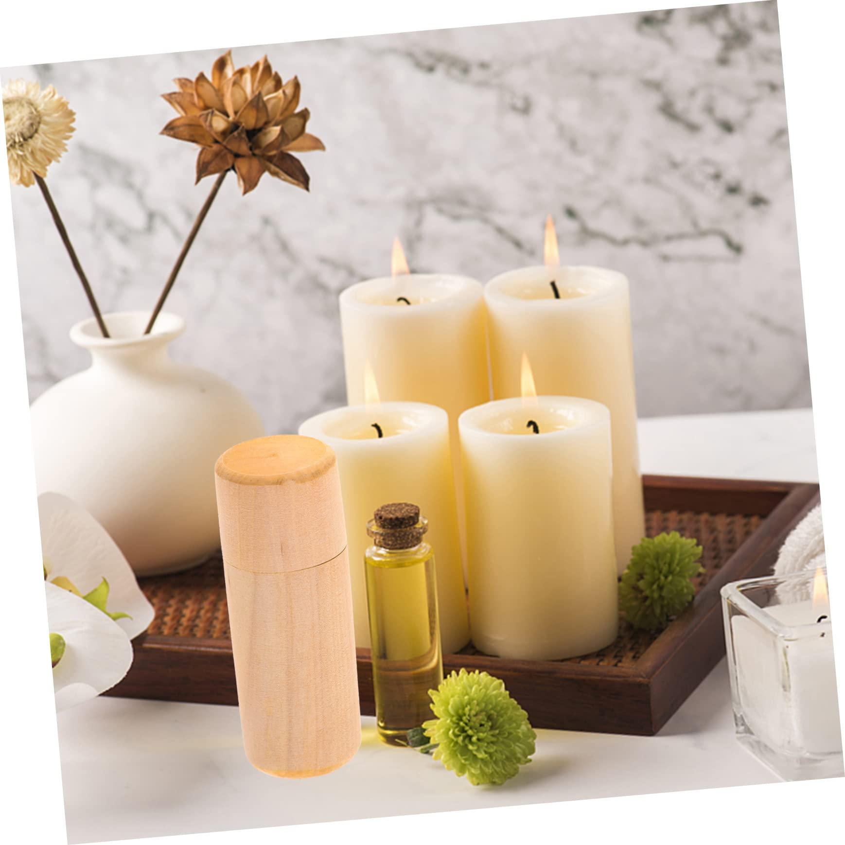 Zerodeko Zerodeko 5pcs Box Wooden Essential Oil Storage Box Aromatherapy Oil Case Smooth Surface for Easy Handling