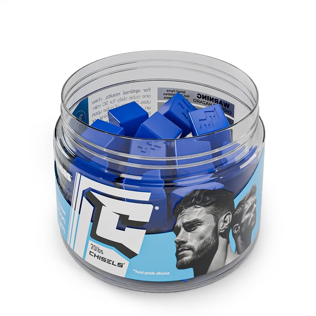 Chew Cubes ChewCubes CHISELS - 20lbs, 30ct; Chiseled Jawline