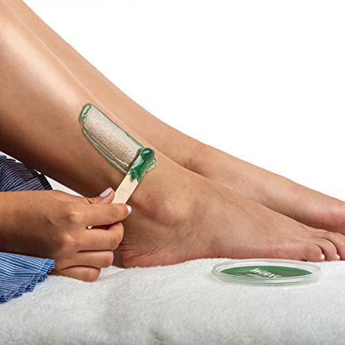 waxup waxup 100 Large Wax Sticks for Waxing, Wooden Applicators Spatulas for Body Hair removal, Face, Ear, and Nose. Waxing Sticks for Hard Wax and Soft Wax.